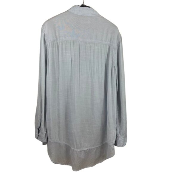 Anthropologie Holding Horses Women's Medium Light Blue Tunic - Picture 2 of 9